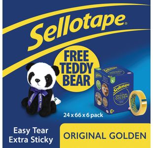 Sellotape Golden Tape 24Mmx66M
