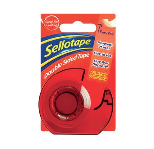 Sellotpe Dble Sided 15Mmx5M/Disp