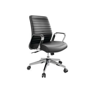 Verno Executive Chair Fixed Arms Blk