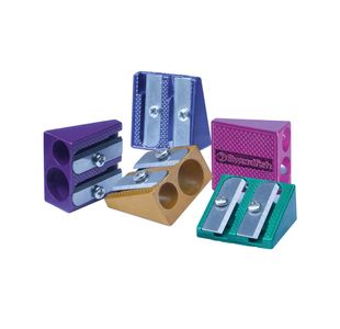 Double Met Wedge Sharpener Ast Pk20