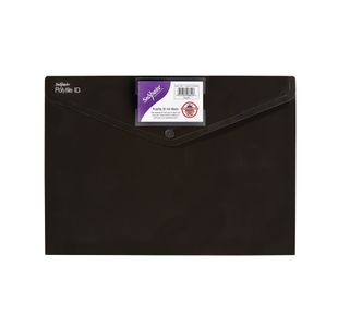 Snopake Polyfile Id A4 Black Pk5