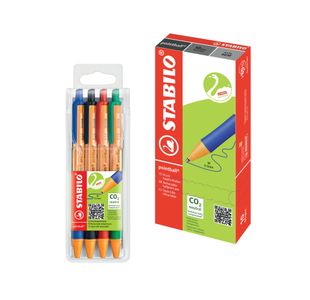 Stabilo Pbl Blu Pk10 + Foc Ast Pens