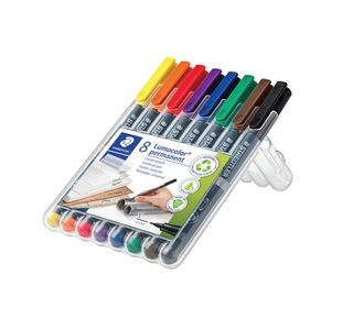 Staedtler Lumocolour Med Tip Pk8
