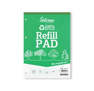 Silvine Evrdy Rcyc Rfl Pad A4 Pk6