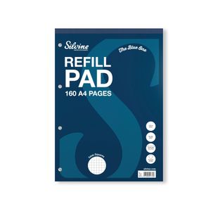 Silvine Square 5Mm Refill Pad A4 Pk6
