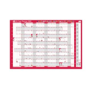Sasco Eu Year Planner Unmounted 2025