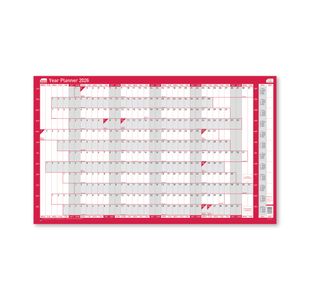 Sasco Year Plnr Oversize Unmtd 2026