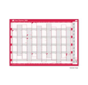 Sasco Year Planner Vert Unmtd 2026