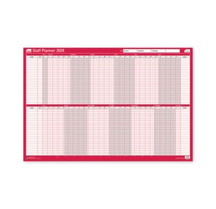 Sasco Staff Planner Unmtd 2026