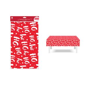 Contemp Xmas Party Table Cover Pk12