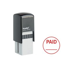 Trodat Circular Word Stamp - Paid