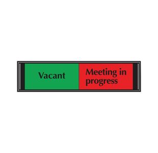 Stewart Slide Sign Vacant/Meet