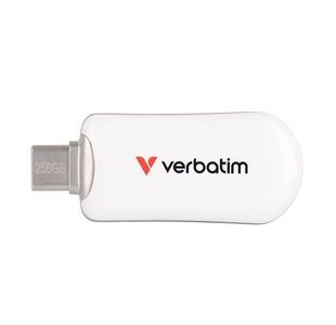 Plectra Usb-C Flash Drive Wht 256Gb