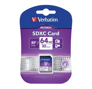 Verbatim 64Gb Sdxc Memory Card 44024
