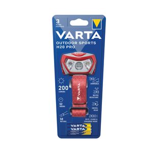 Varta Outdr Sprts H20 Pro Head Torch