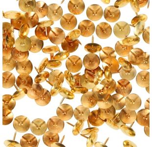 Concept Pkt.100 Brass Drawing Pins (Cart