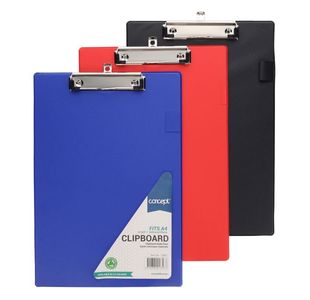 Concept 13"X8" Pvc Clipboard - Asst.