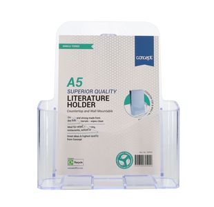 Concept A5 Literature Holder - Single Ti