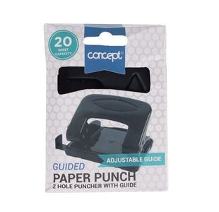 Concept Guided 2 Hole Paper Punch 20 She
