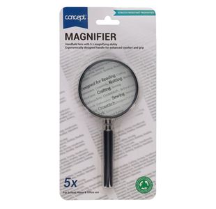 Concept 5X 75Mm Magnifier Glass