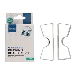 Concept Pkt.4 Drawing Board Clips