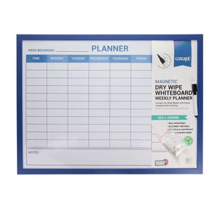 Concept Magnetic Dry Wipe Weekly Planner