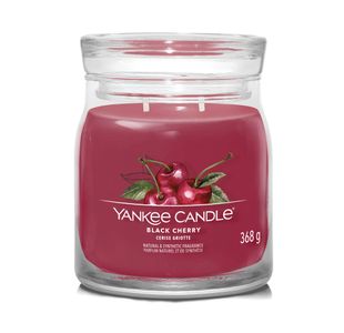 Yankee Candle Sig Med Jar Blk Ch Pk4
