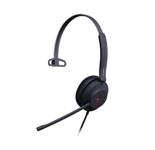 Uh37 Wired Mono On-Ear Headset Usb