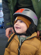 Beetje ruime helm, dat wel