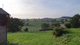 Uitzicht vanaf Nico zijn tuin