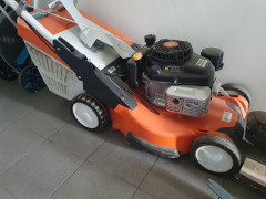 Opa kom maaien kijken...