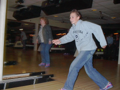 Chris in actie