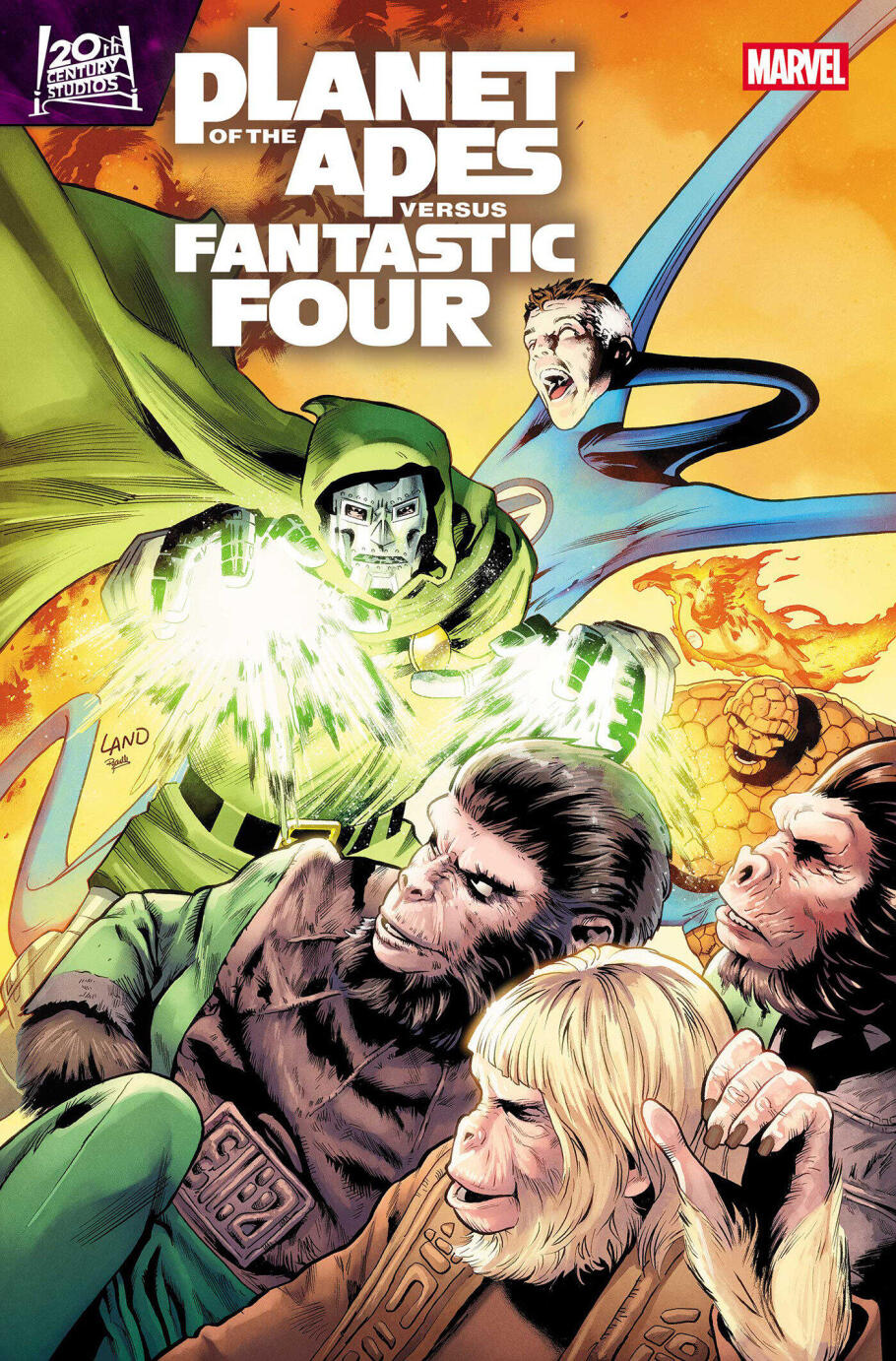 Planet of the Apes Vs. Fantastic Four #4 (2026)