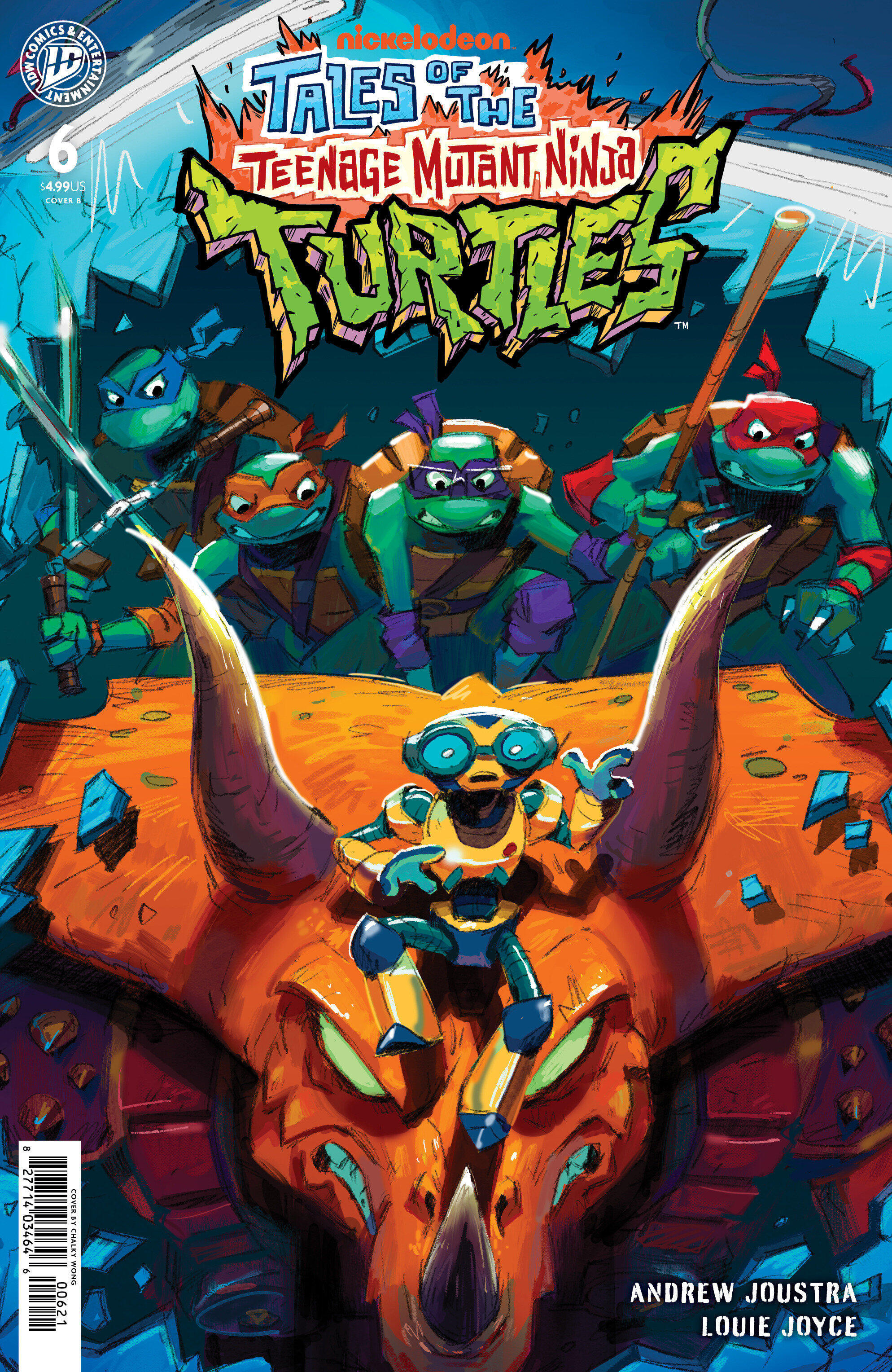 TALES ＯＦＴＯＭＯＲＲＷ　ＮＯ6 Tales of the Teenage Mutant Ninja Turtles #6 Cover B : Details