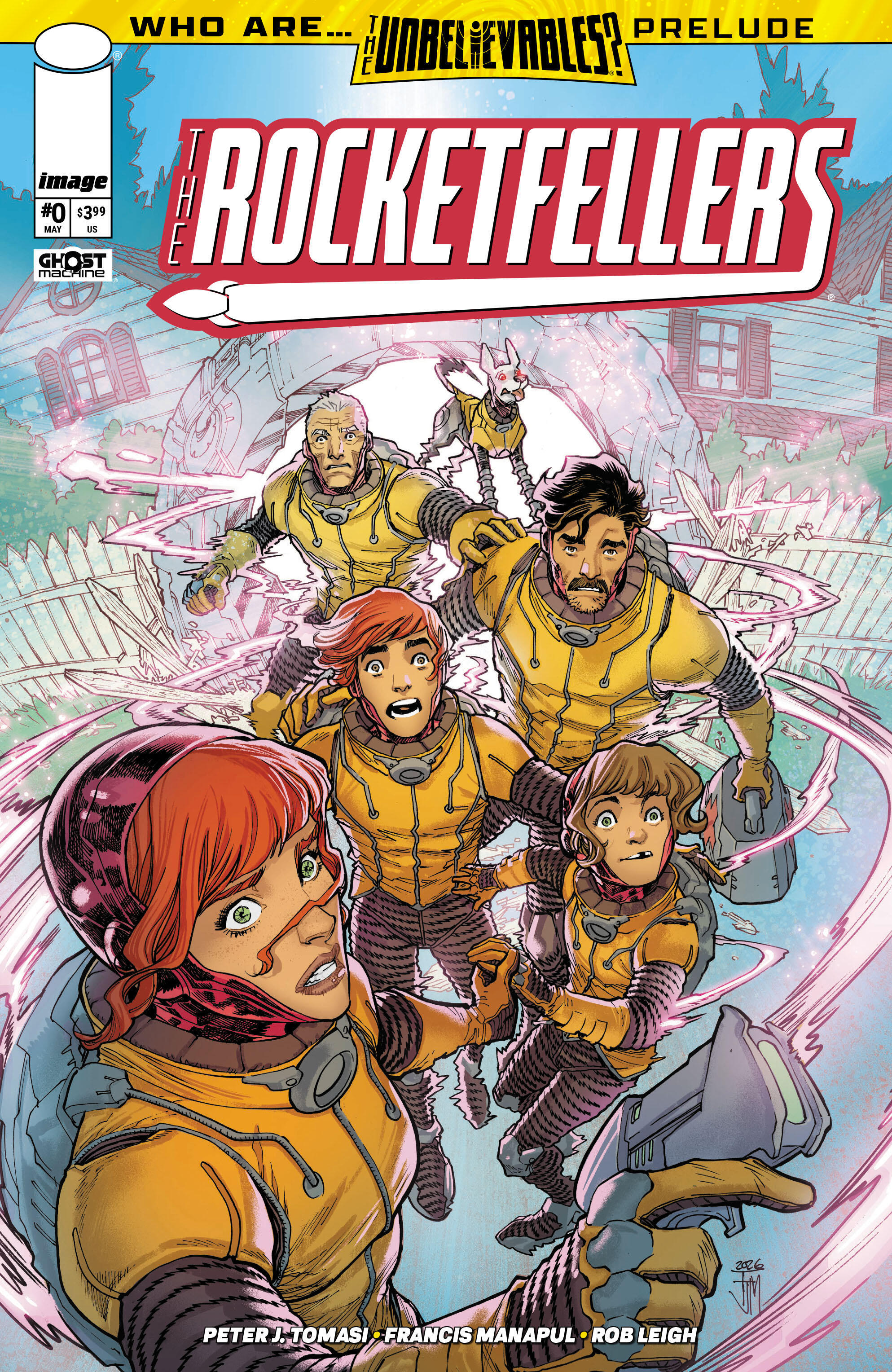 The Rocketfellers #0 Cover B : Details - Maximum Comics