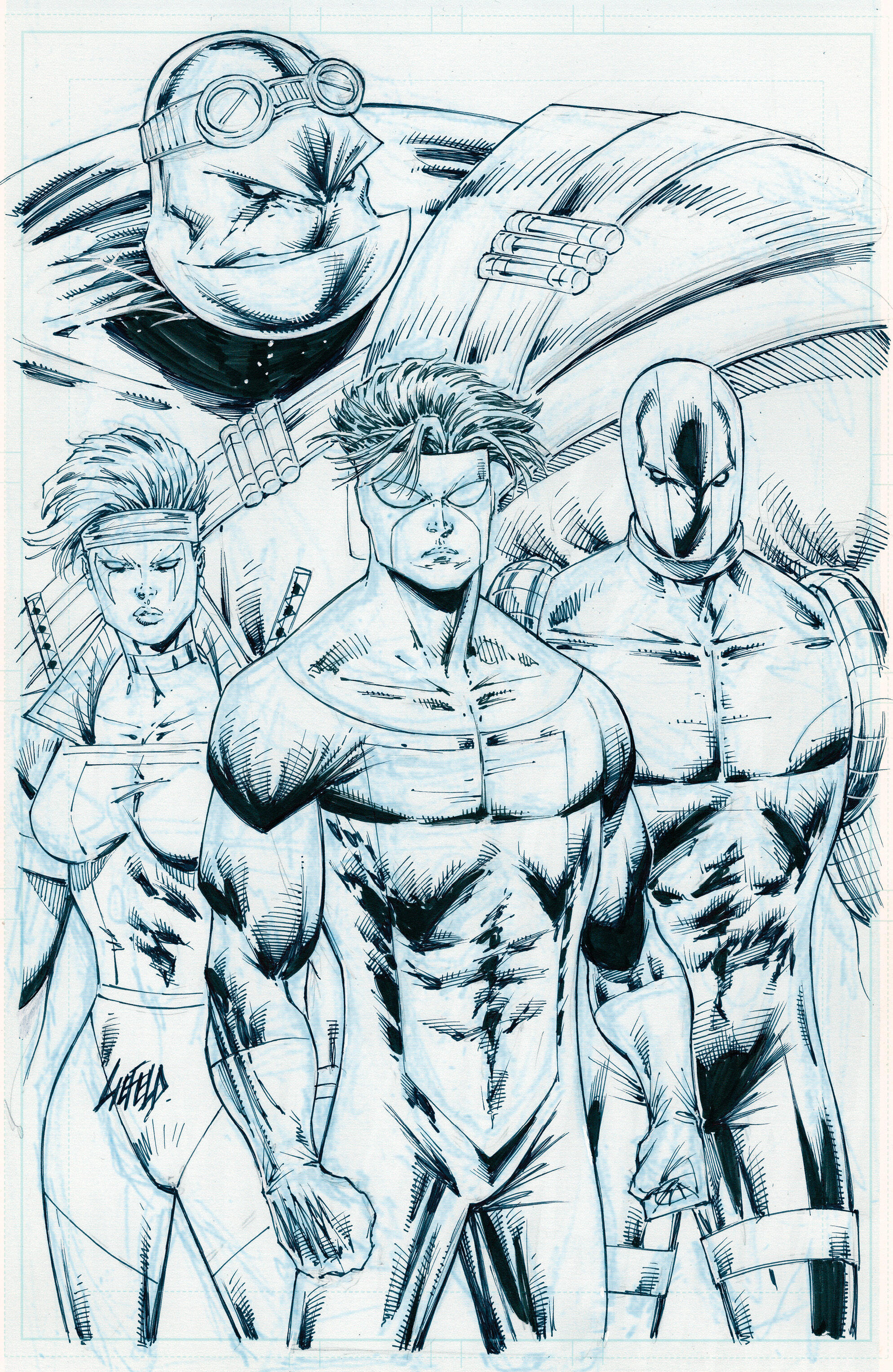 Marvel/Dc: Spider-Man/Superman #1 Sanford Greene - Felix Comic Art