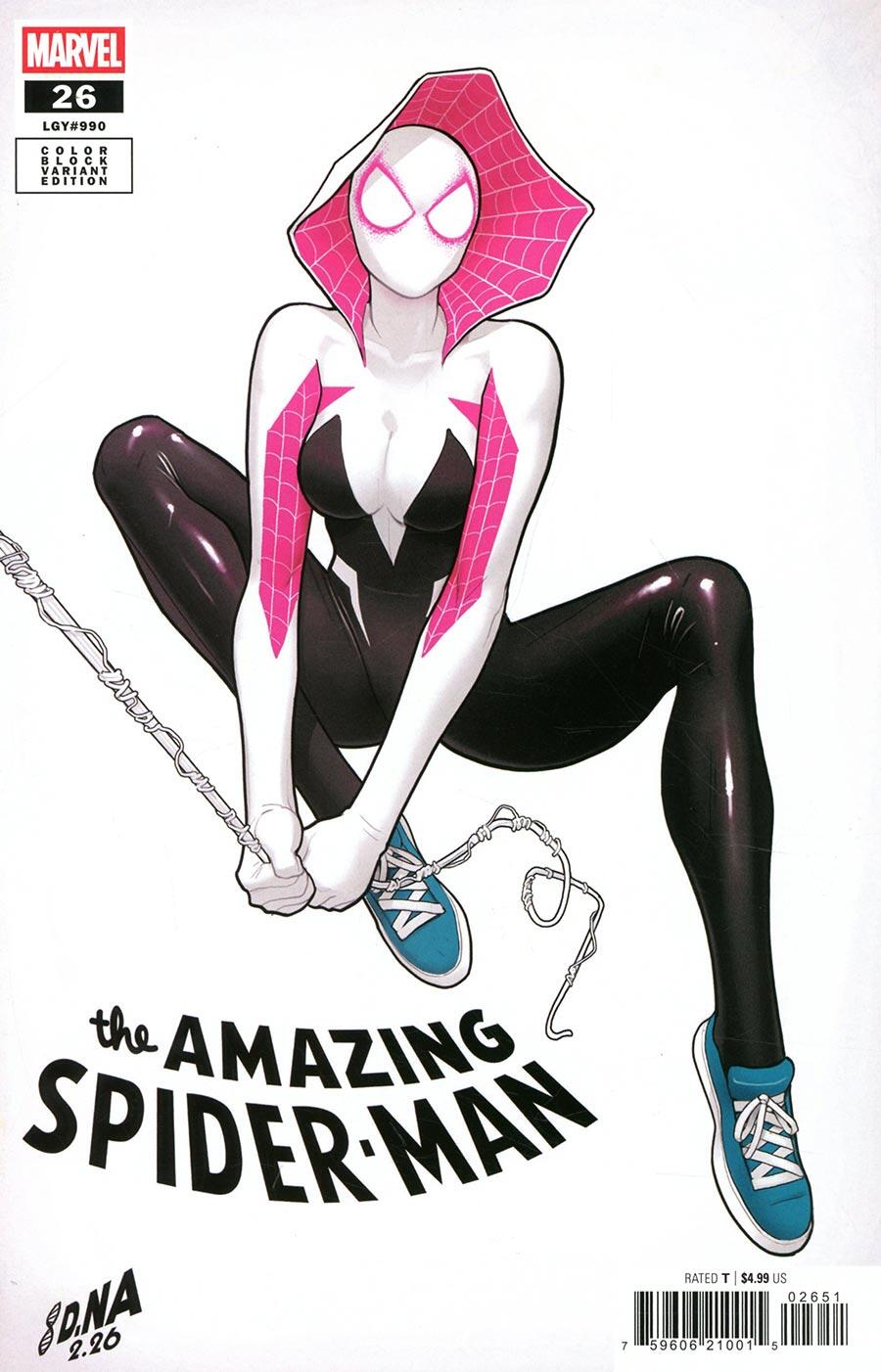 Amazing Spider-Man #26 David Nakayama - Color Block White