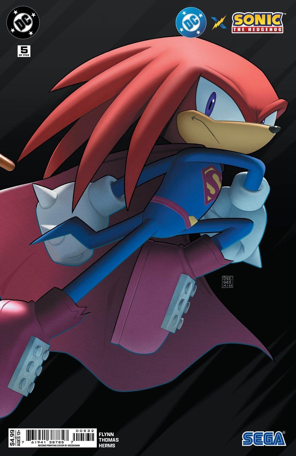 CHALLENGE TO DREAM (宇宙への扉)タカカワ ユキヒデ DC X Sonic The Hedgehog #4 (of 5) : Details - Maximum Comics