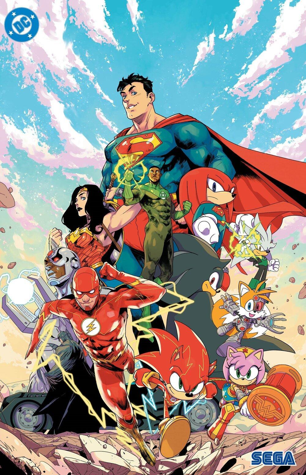 DC X Sonic The Hedgehog: Metal Legion #1 (of 5) Cover D : Details